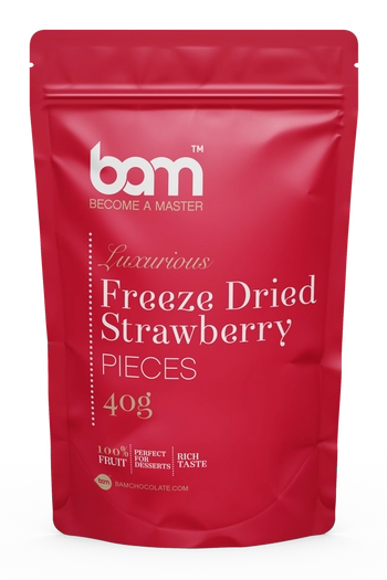 Fresas liofilizadas, 40 g