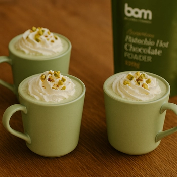 Chocolate caliente con pistacho, 220 g