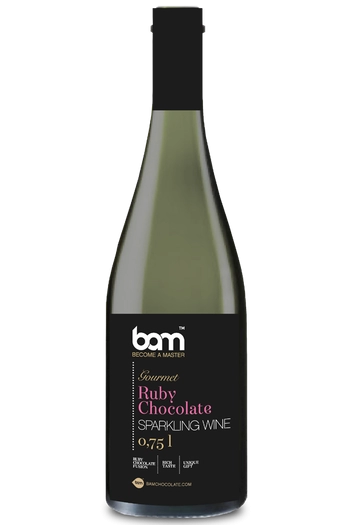 Vino espumoso con chocolate Ruby