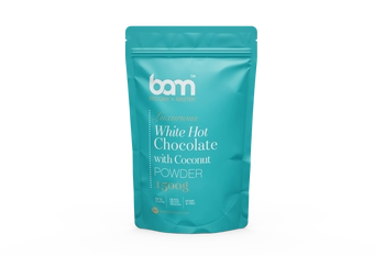 Chocolate blanco caliente con coco, 1500 g
