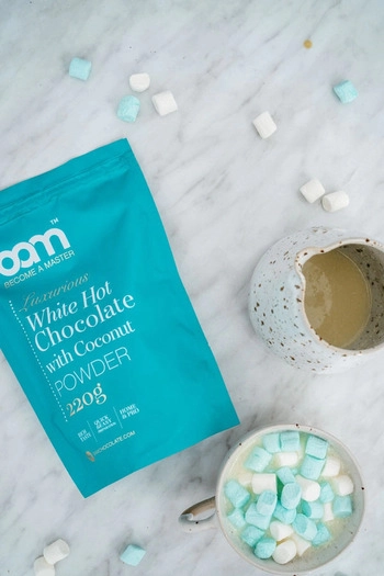 Chocolate blanco caliente con coco, 1500 g