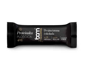 Barrita de proteínas, Doble chocolate negro