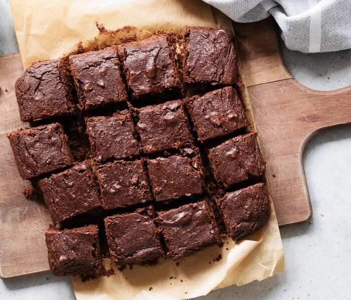 brownies de chocolate sin azúcar