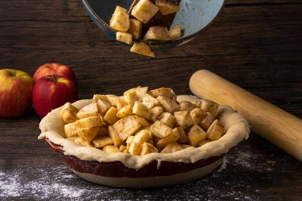 manzanas perfumadas con canela
